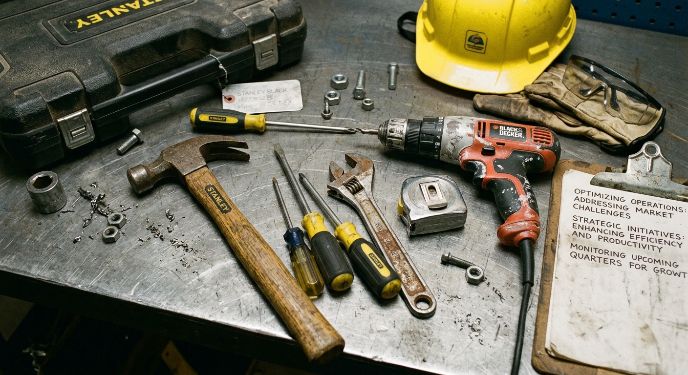 Stanley Black & Decker Enhances Efficiency Amid Market Challenges, Analysts Optimistic for Future Growth