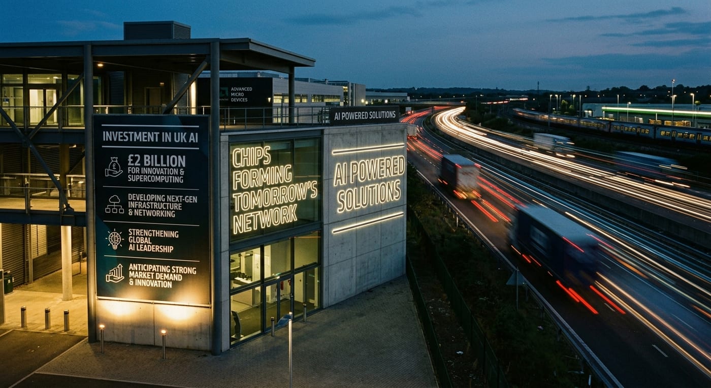 AMD Invests £2 Billion in UK AI to Lead Innovation and Supercomputing Initiatives