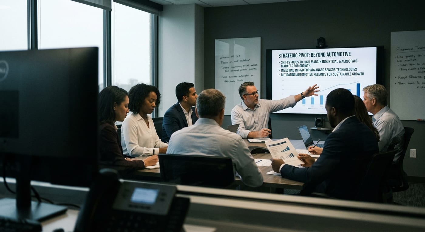 Sensata Technologies Shifts Focus to High-Margin Industrial and Aerospace Markets for Growth
