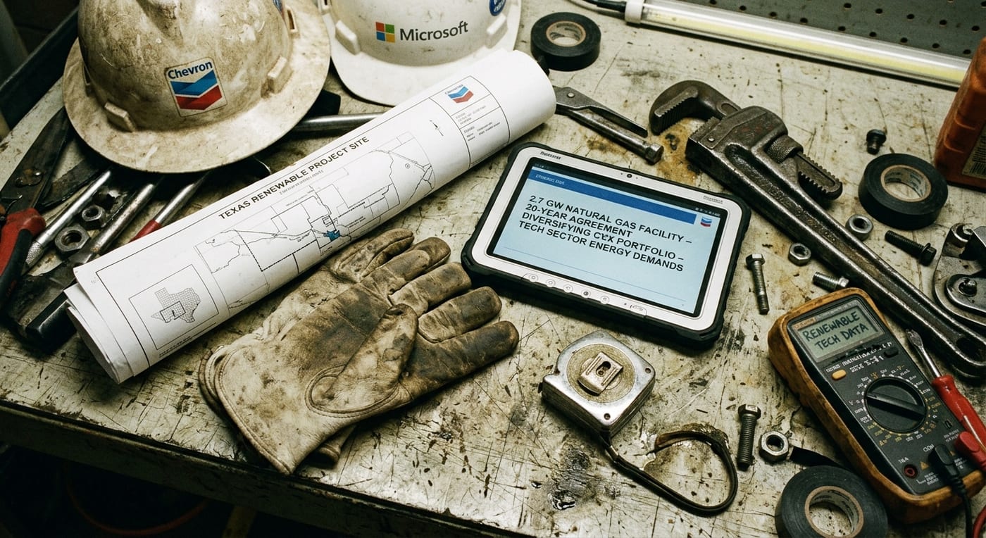 Chevron and Microsoft Partner on Renewable Energy Project in Texas