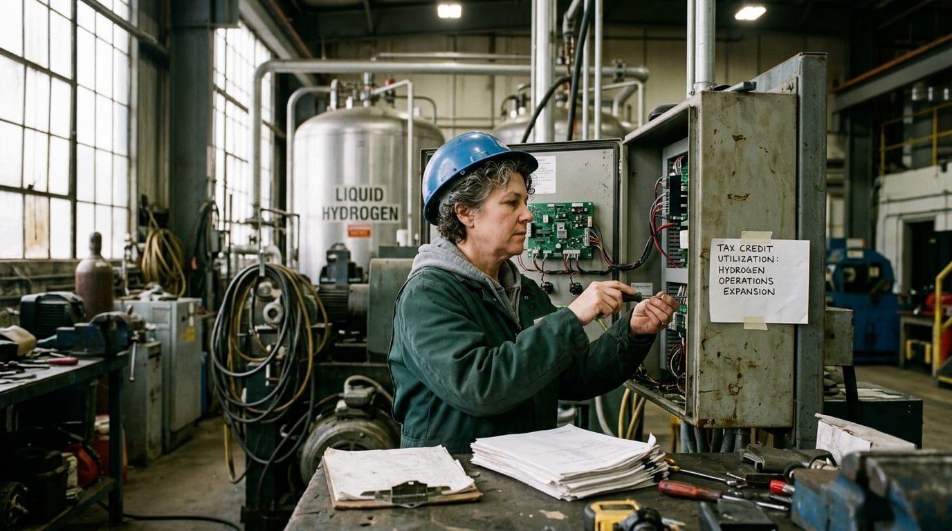 Plug Power Utilizes Tax Credits to Boost Liquidity and Expand Hydrogen Operations