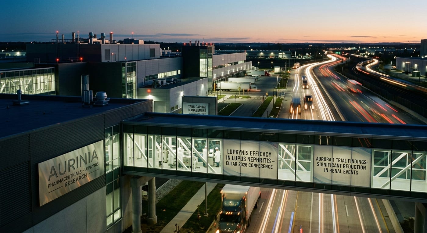Aurinia Pharmaceuticals Showcases LUPKYNIS Efficacy in Lupus Nephritis at EULAR 2026 Conference