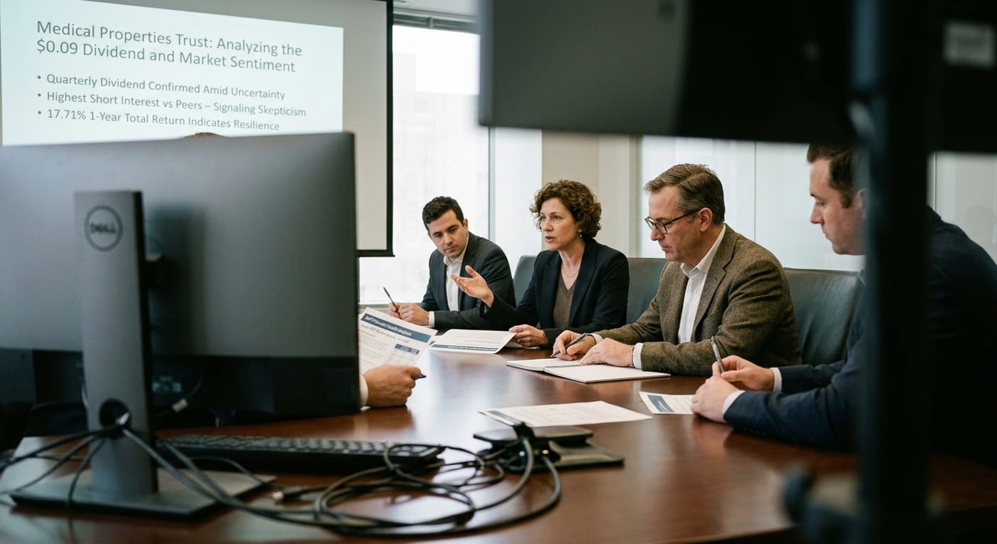 Medical Properties Trust Confirms $0.09 Dividend Amid Challenges and High Investor Skepticism