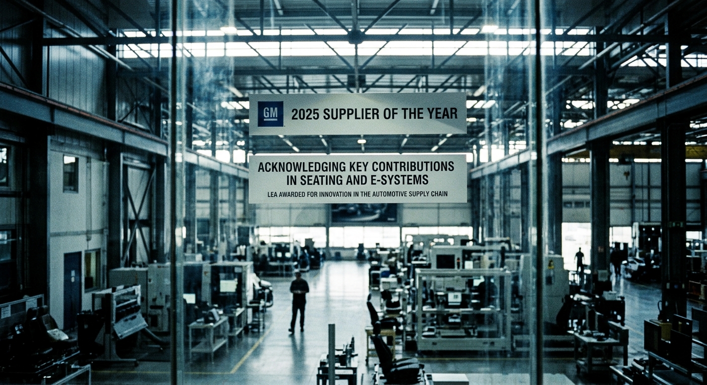 Lear Corporation Named 2025 Supplier of the Year by General Motors for Key Contributions