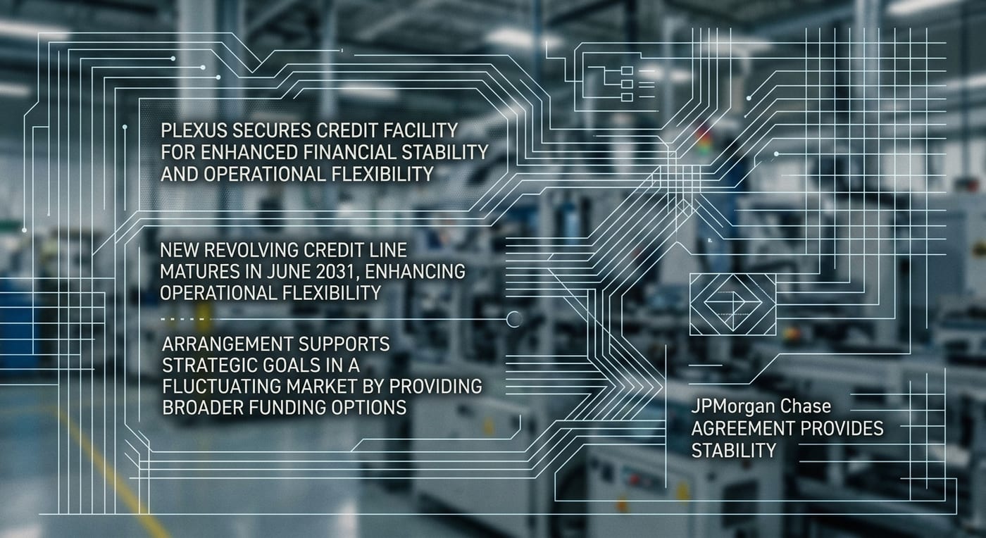 Plexus Secures Credit Facility for Enhanced Financial Stability and Operational Flexibility