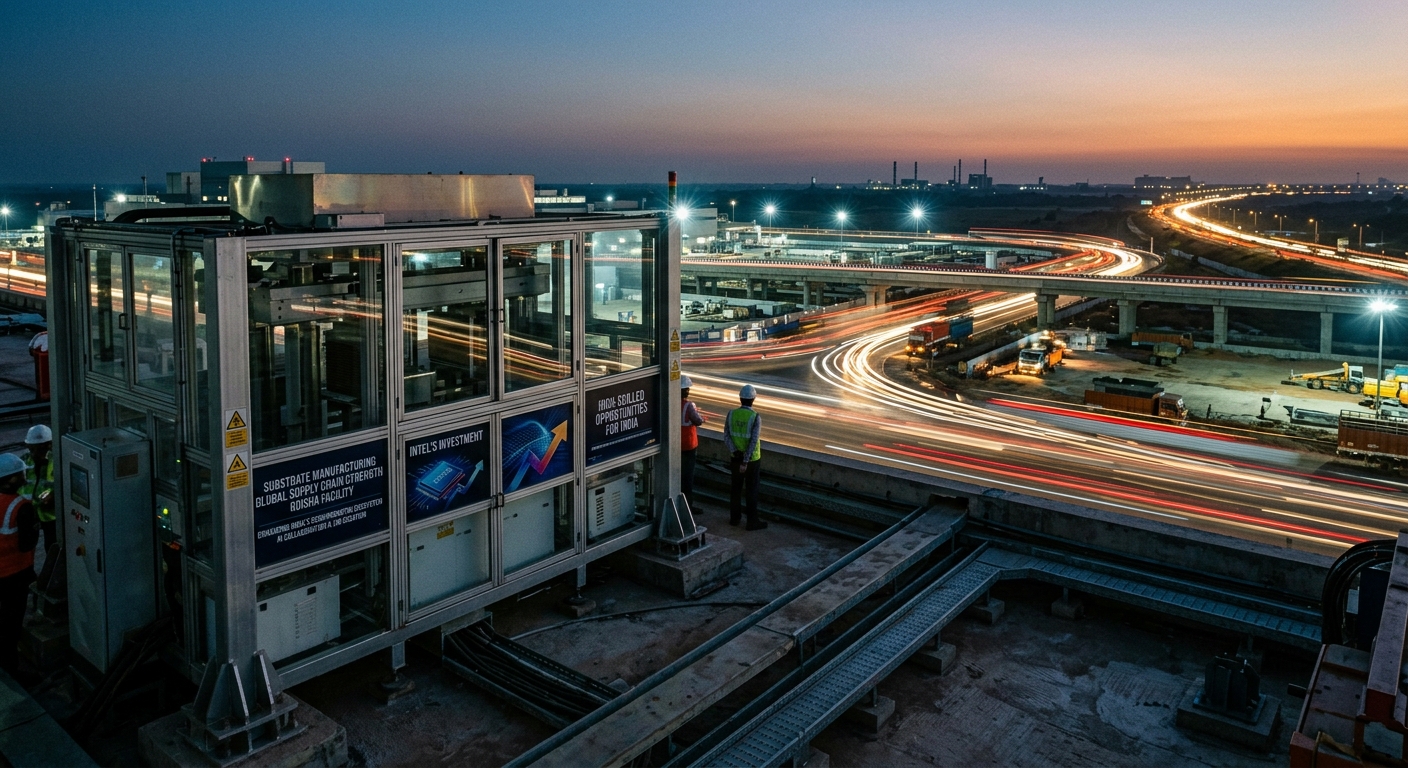 Intel's $3.3 Billion Investment in India Enhances Semiconductor Manufacturing and AI Collaboration