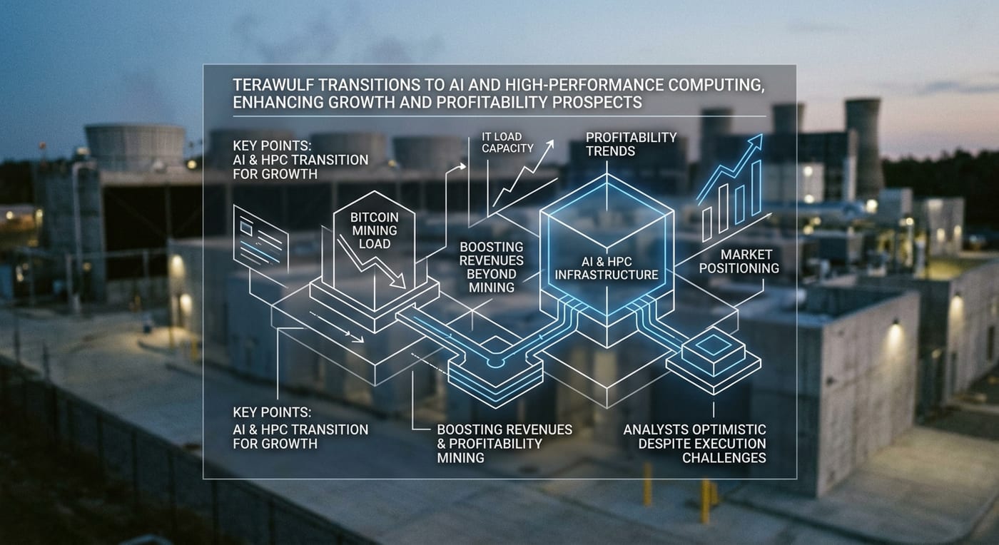 TeraWulf Transitions to AI and High-Performance Computing, Enhancing Growth and Profitability Prospects