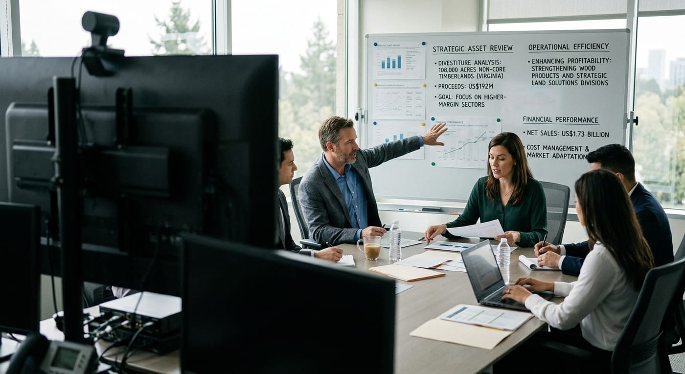 Weyerhaeuser Company Divests Timberland to Streamline Operations and Enhance Profitability