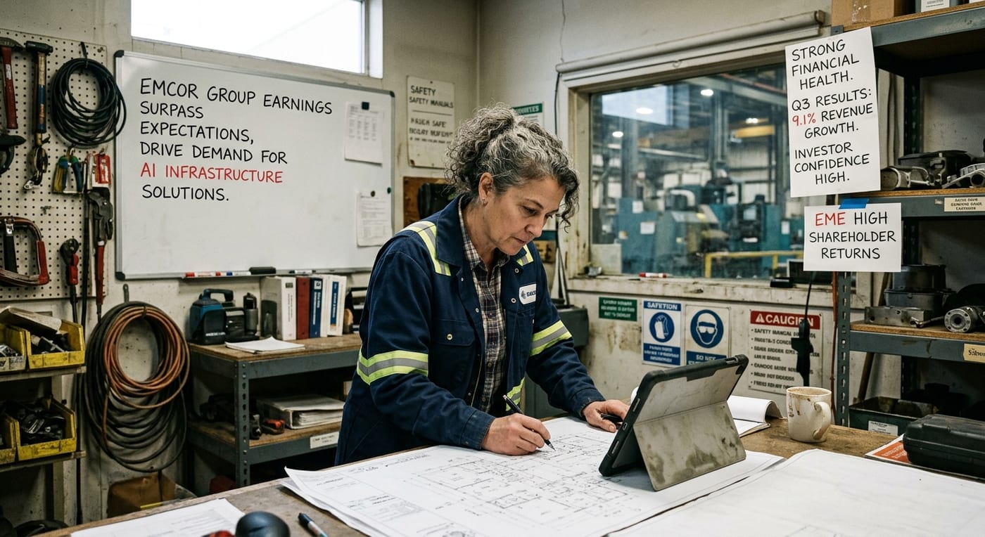 EMCOR Group Capitalizes on AI-Driven Infrastructure Demand Following Strong Earnings Report