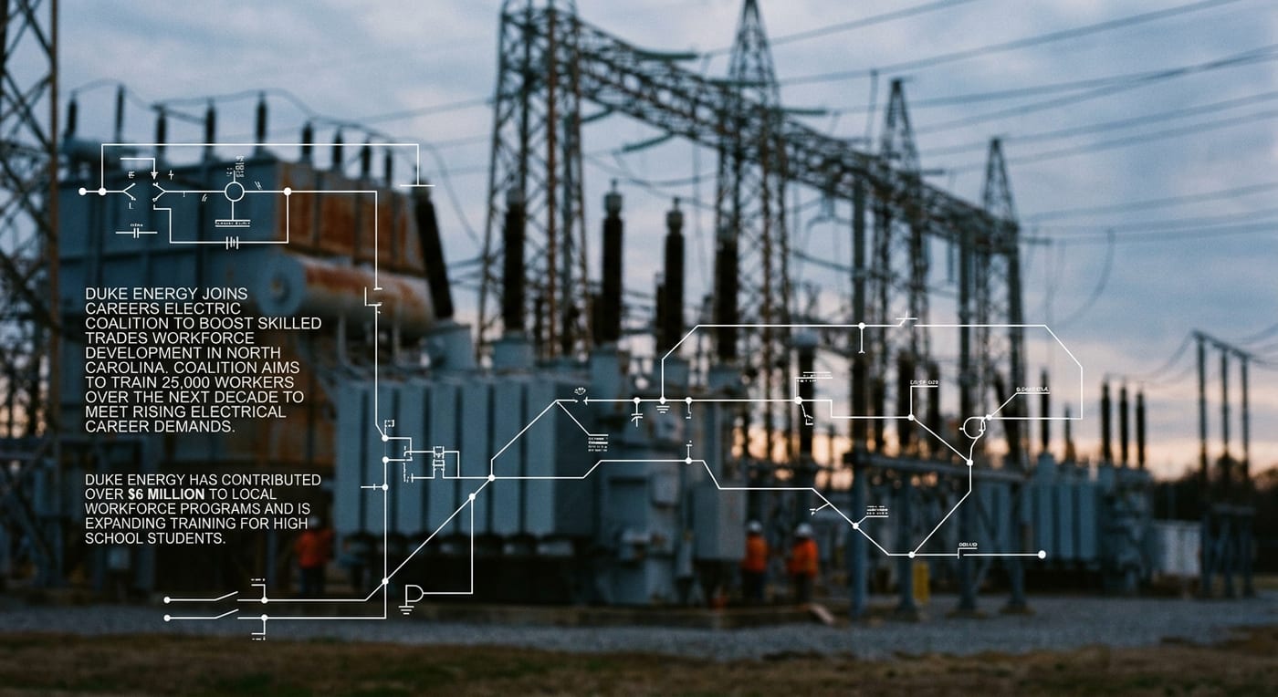 Duke Energy Joins Careers Electric Coalition to Boost Skilled Trades Workforce Development in North Carolina
