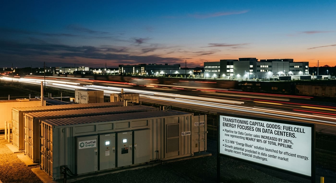 FuelCell Energy Focuses on Data Centers for Future Growth Amid Financial Challenges