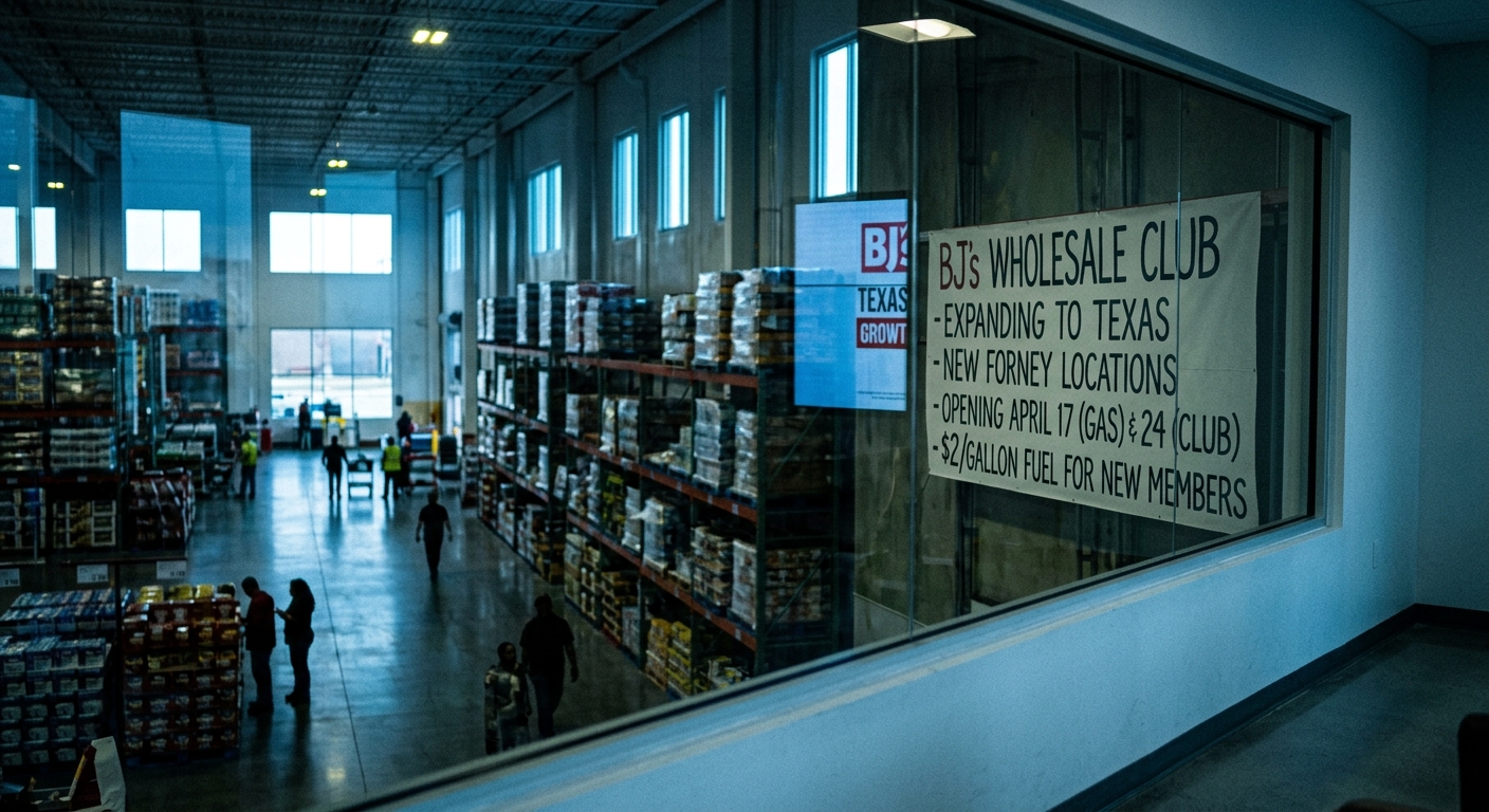 BJ's Wholesale Club Expands Aggressively into Texas with New Locations and Promotions