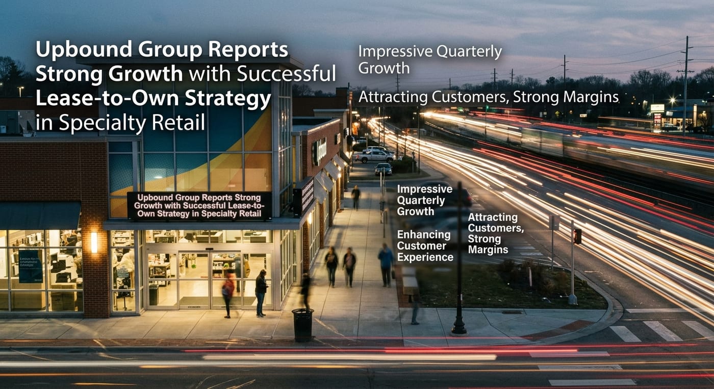 Upbound Group Reports Strong Growth with Successful Lease-to-Own Strategy in Specialty Retail
