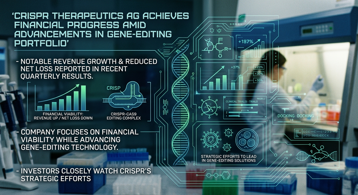 CRISPR Therapeutics AG Achieves Financial Progress Amid Advancements in Gene-Editing Portfolio