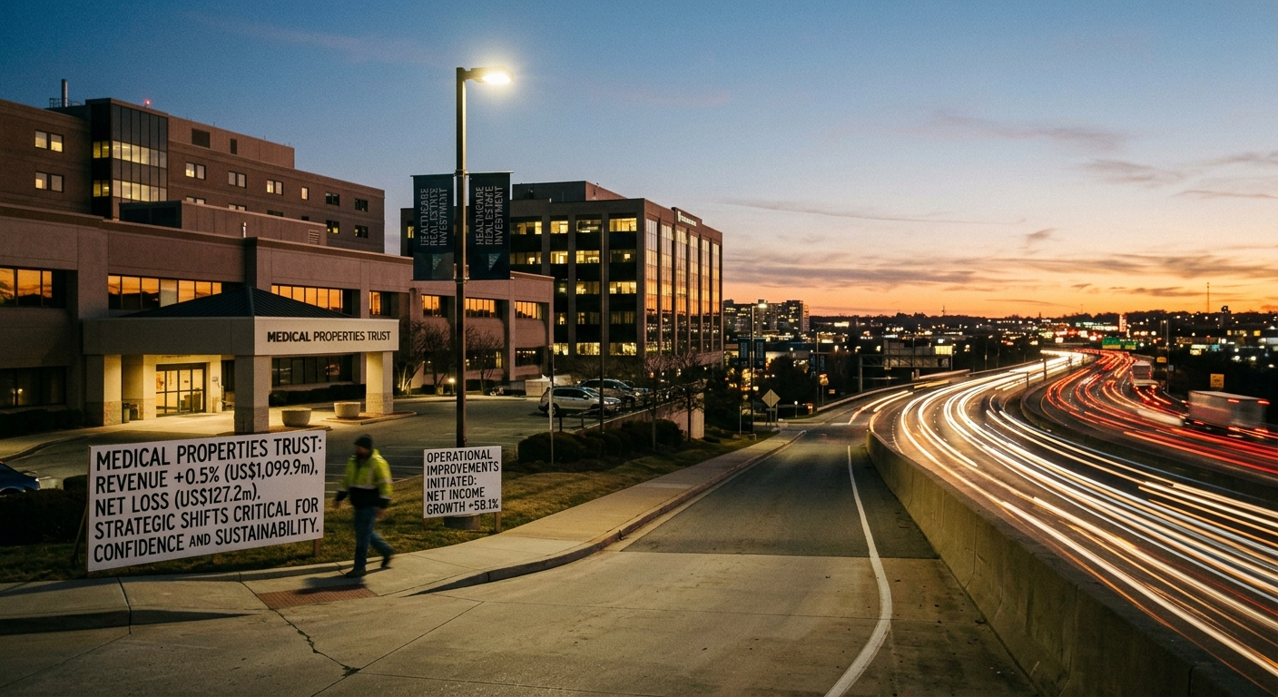 Medical Properties Trust Faces Financial Challenges Amidst Revenue Growth and Significant Net Losses