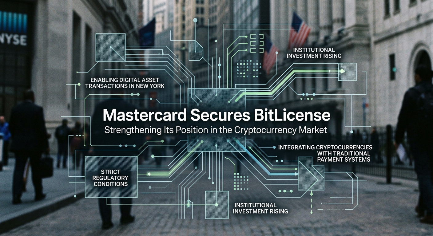 Mastercard Secures BitLicense, Strengthening Its Position in the Cryptocurrency Market
