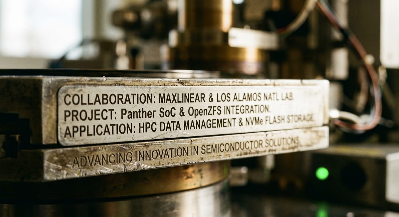 MaxLinear Partners with Los Alamos to Enhance Data Management in High-Performance Computing