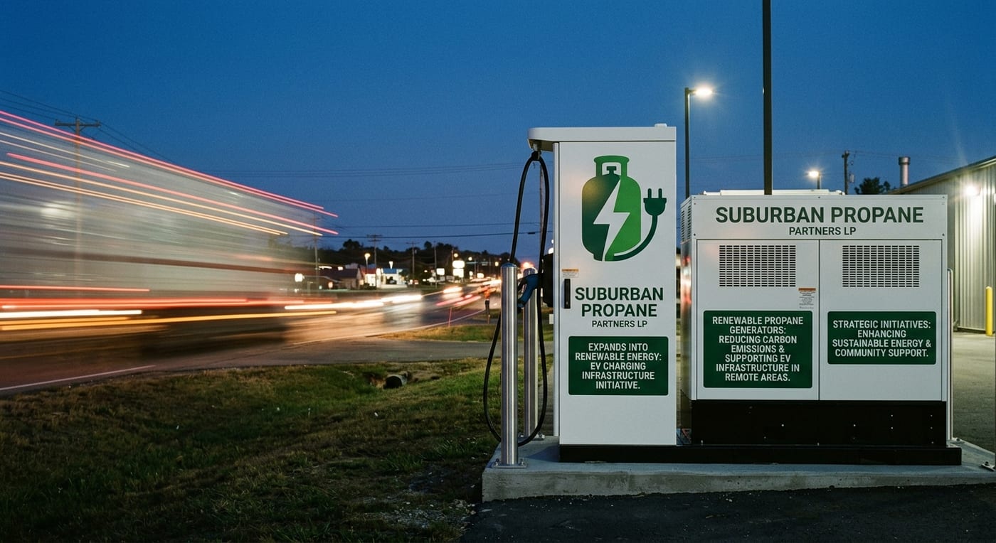 Suburban Propane Partners LP Expands into Renewable Energy with EV Charging Infrastructure Initiative