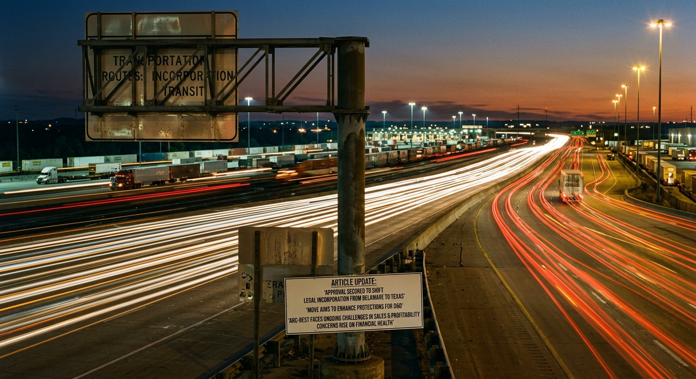 ArcBest Secures Approval to Move Legal Incorporation from Delaware to Texas Amid Challenges