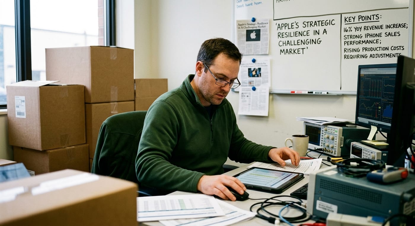 Apple's Strategic Resilience in a Challenging Market