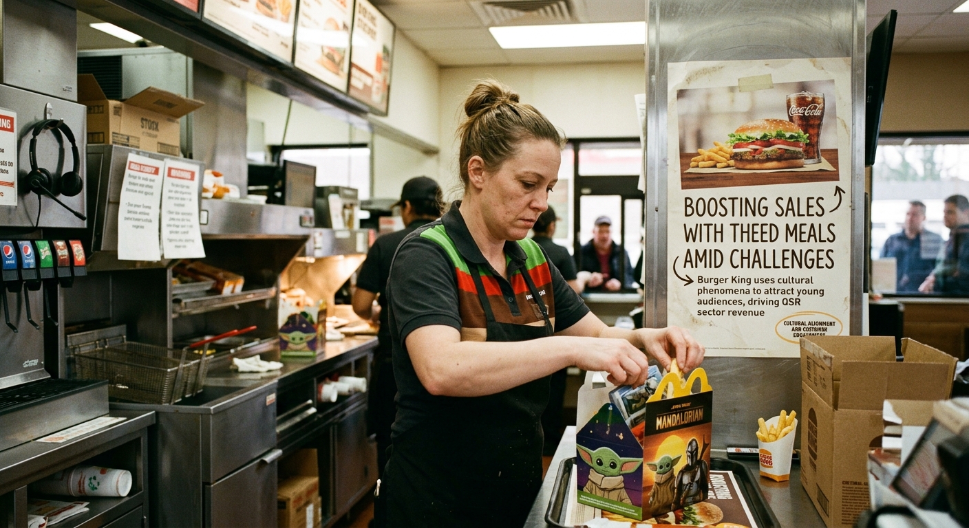 Burger King Boosts Sales with Mandalorian-Themed Kids Meals Amid Industry Challenges