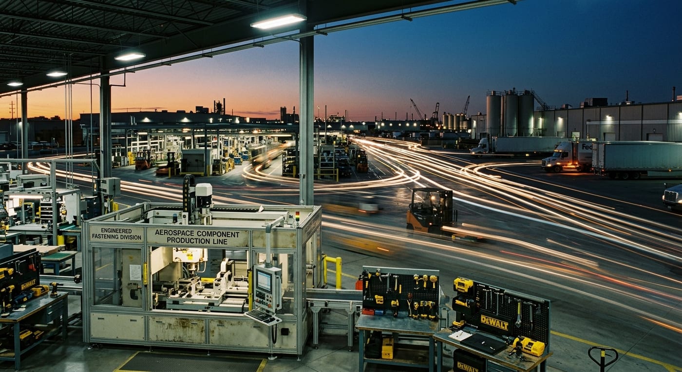 Stanley Black & Decker Enhances Competitive Edge in Engineered Fastening and DEWALT Divisions