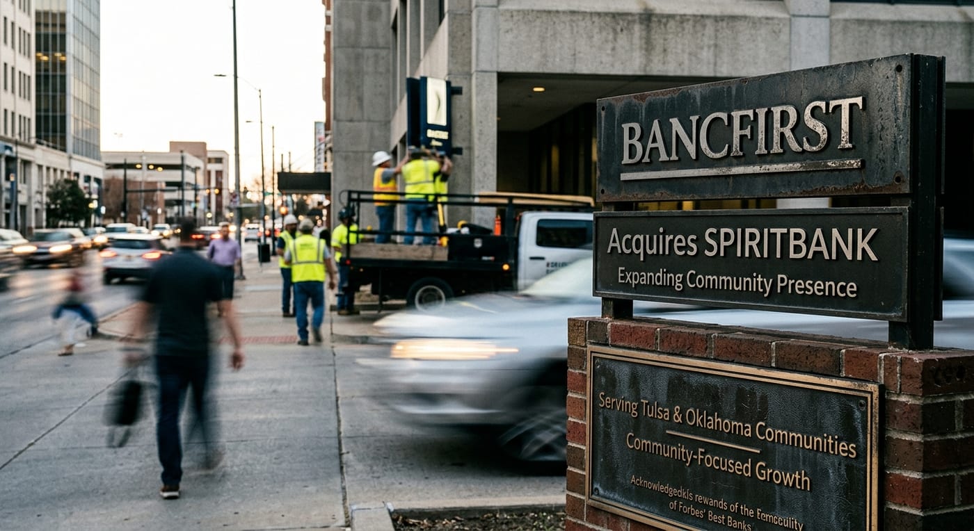BancFirst to Acquire Spirit BankCorp, Expanding Oklahoma Community Presence and Services