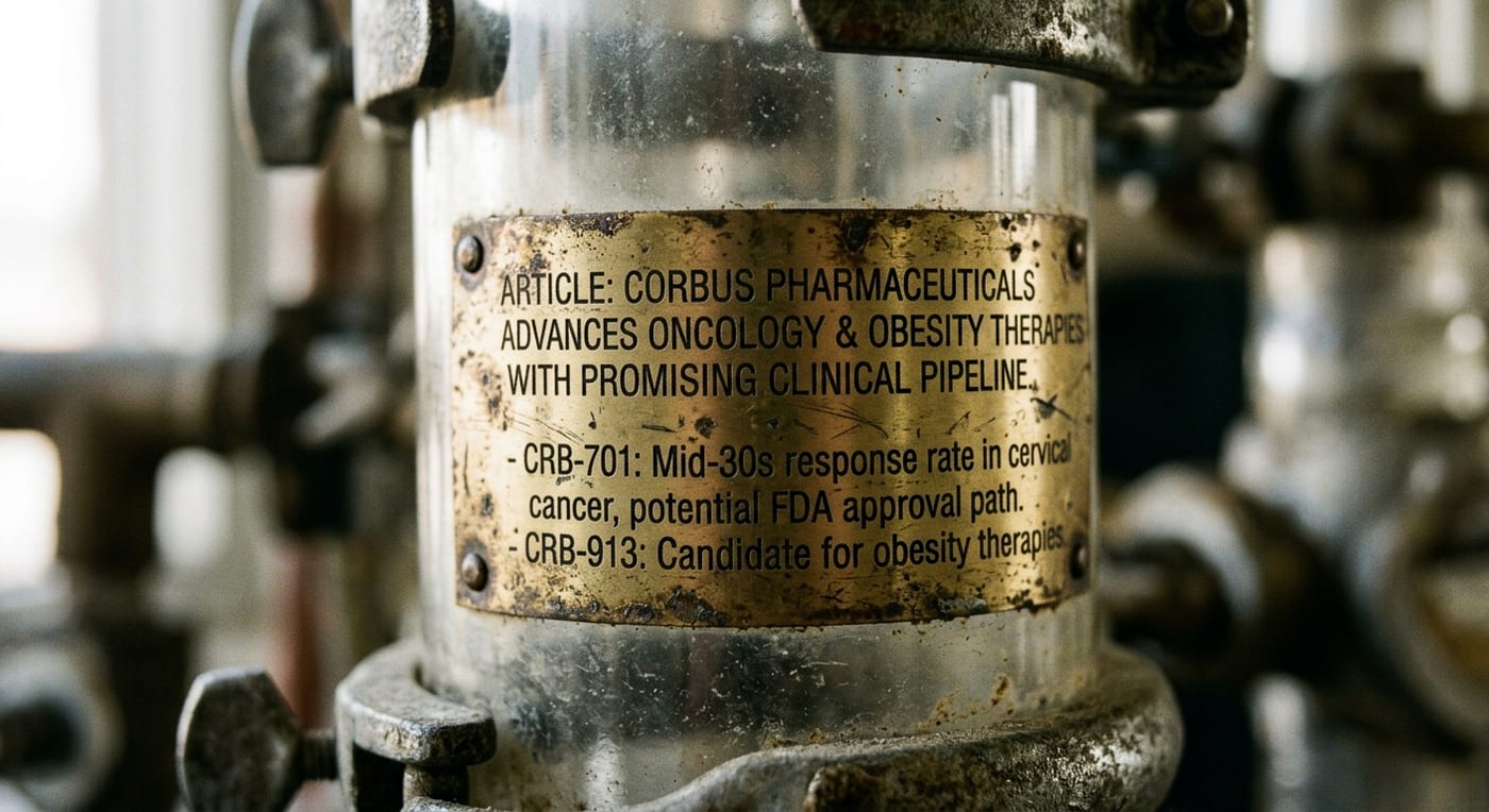 Corbus Pharmaceuticals Advances Oncology and Obesity Therapies with Promising Clinical Pipeline