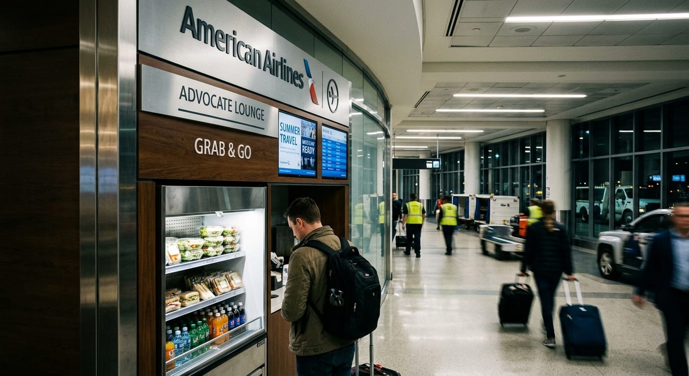 American Airlines Enhances Passenger Experience with Innovative Grab-and-Go Lounge Strategies