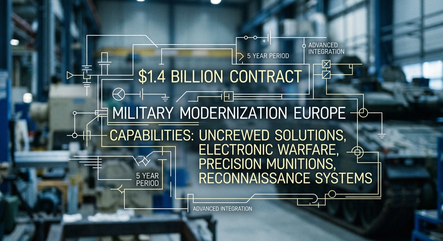 Elbit Systems Secures $1.4 Billion Contract for Military Modernization in Europe
