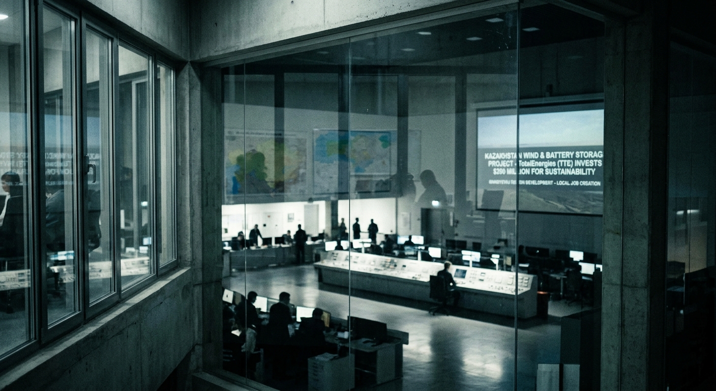 TotalEnergies Invests $200 Million in Kazakhstan's Wind and Battery Storage Project for Sustainability