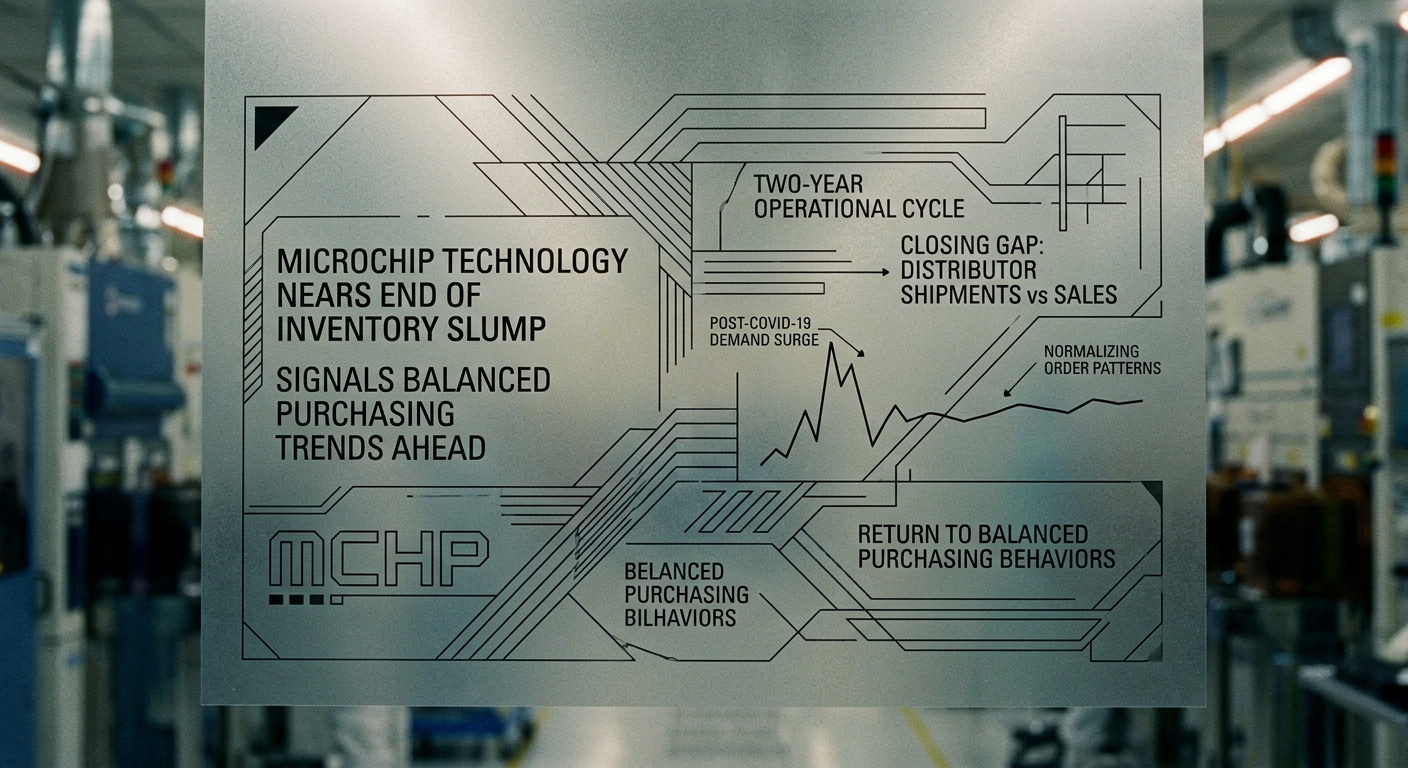 Microchip Technology Nears End of Inventory Slump, Signals Balanced Purchasing Trends Ahead