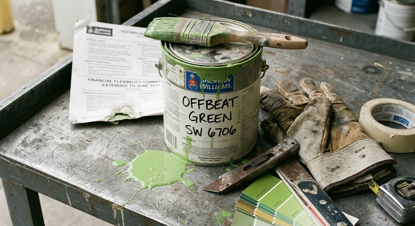 Sherwin-Williams Enhances Financial Flexibility While Launching New Color Offbeat Green