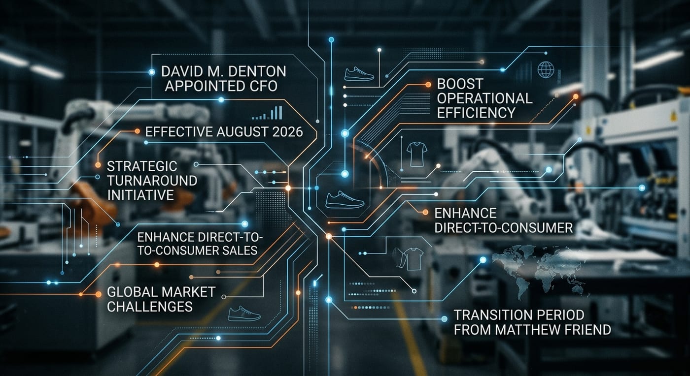Nike Appoints New CFO David M. Denton Amid Strategic Turnaround and Market Challenges