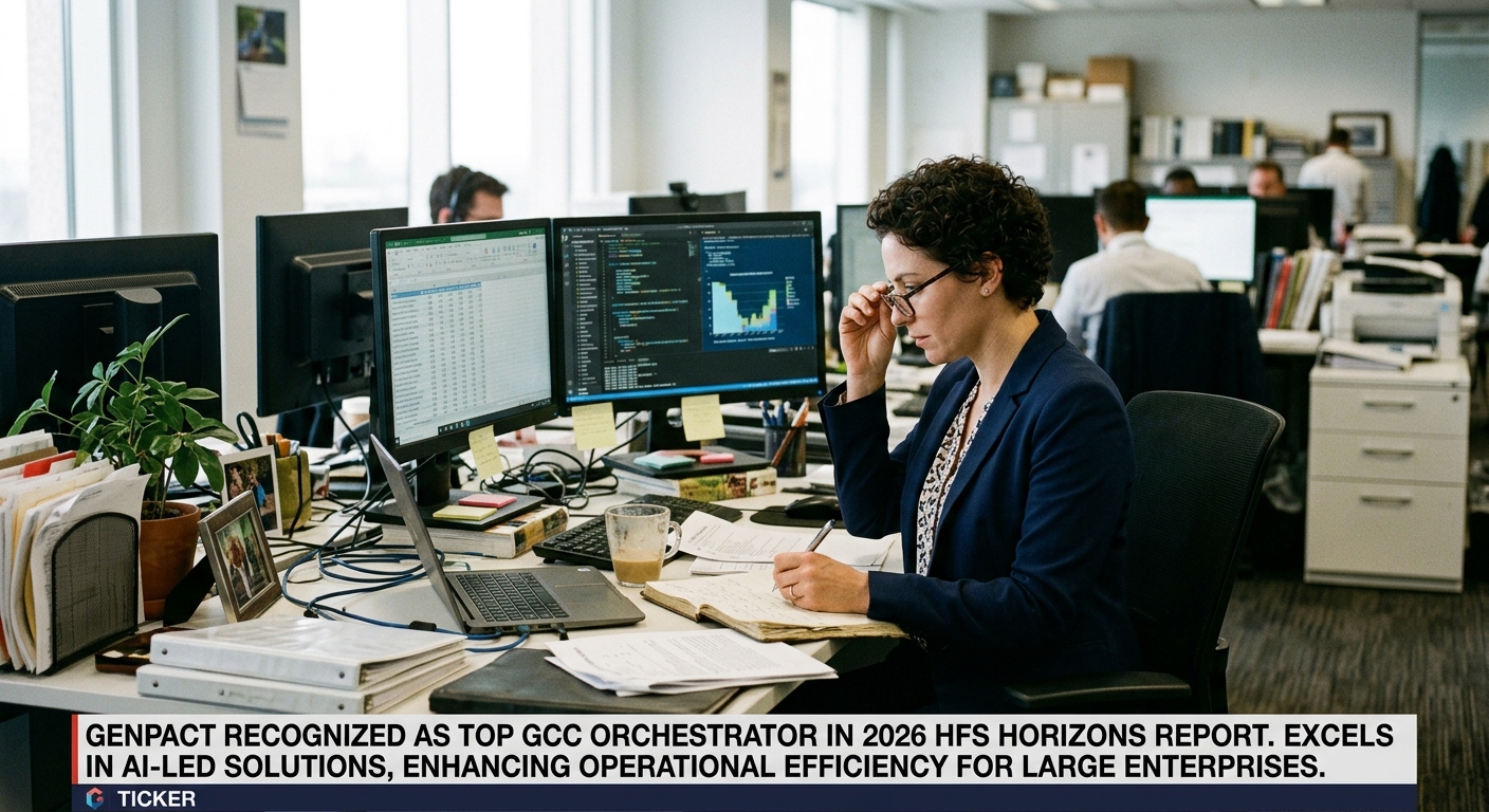 Genpact Recognized as Top GCC Orchestrator in 2026 HFS Horizons Report