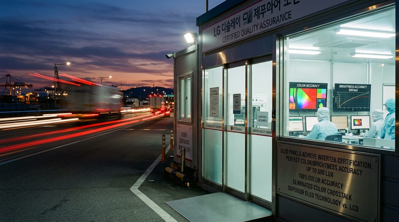 LG Display Achieves Certification for Perfect Color and Brightness Accuracy in OLED Panels