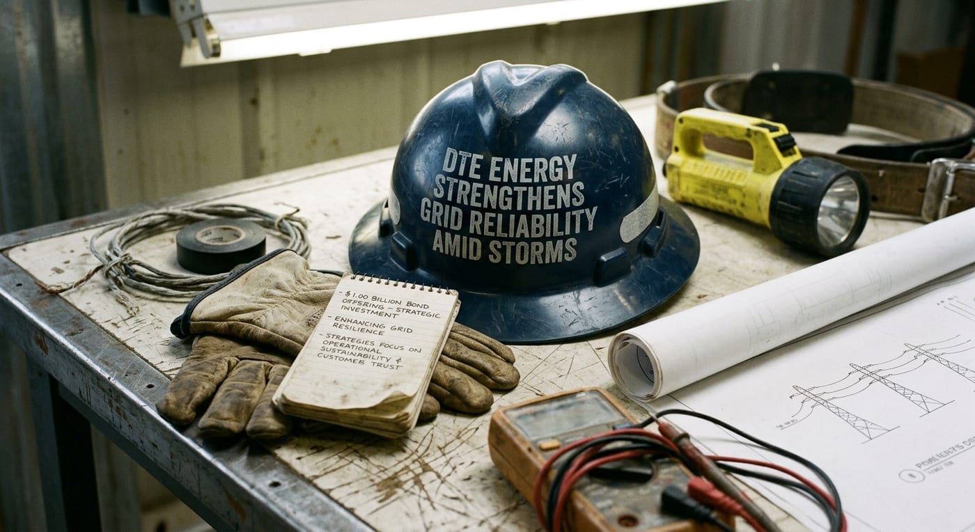 DTE Energy Strengthens Grid Reliability Amid Storms and Strategic Bond Offering