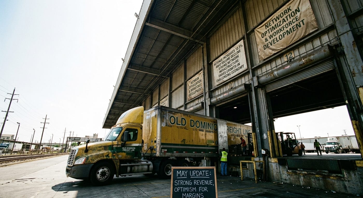Old Dominion Freight Line Shows Resilience with Strong Revenue Amid Shipment Volume Decline