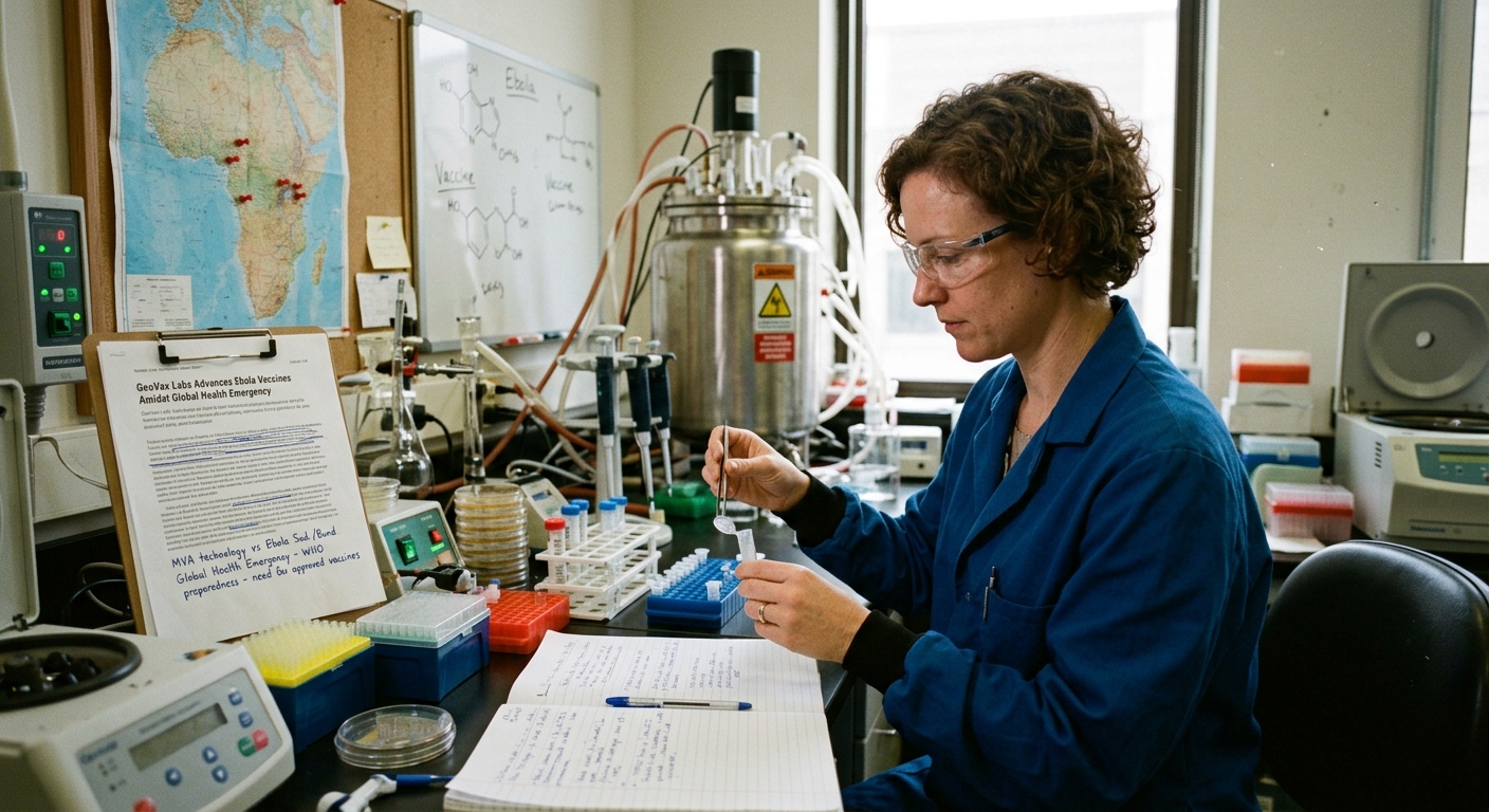 GeoVax Labs Advances Ebola Vaccines Amidst Global Health Emergency