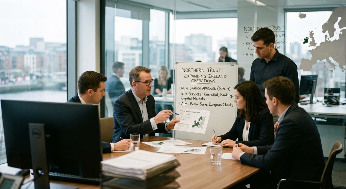 Northern Trust Expands European Operations with New Branch Approval in Ireland