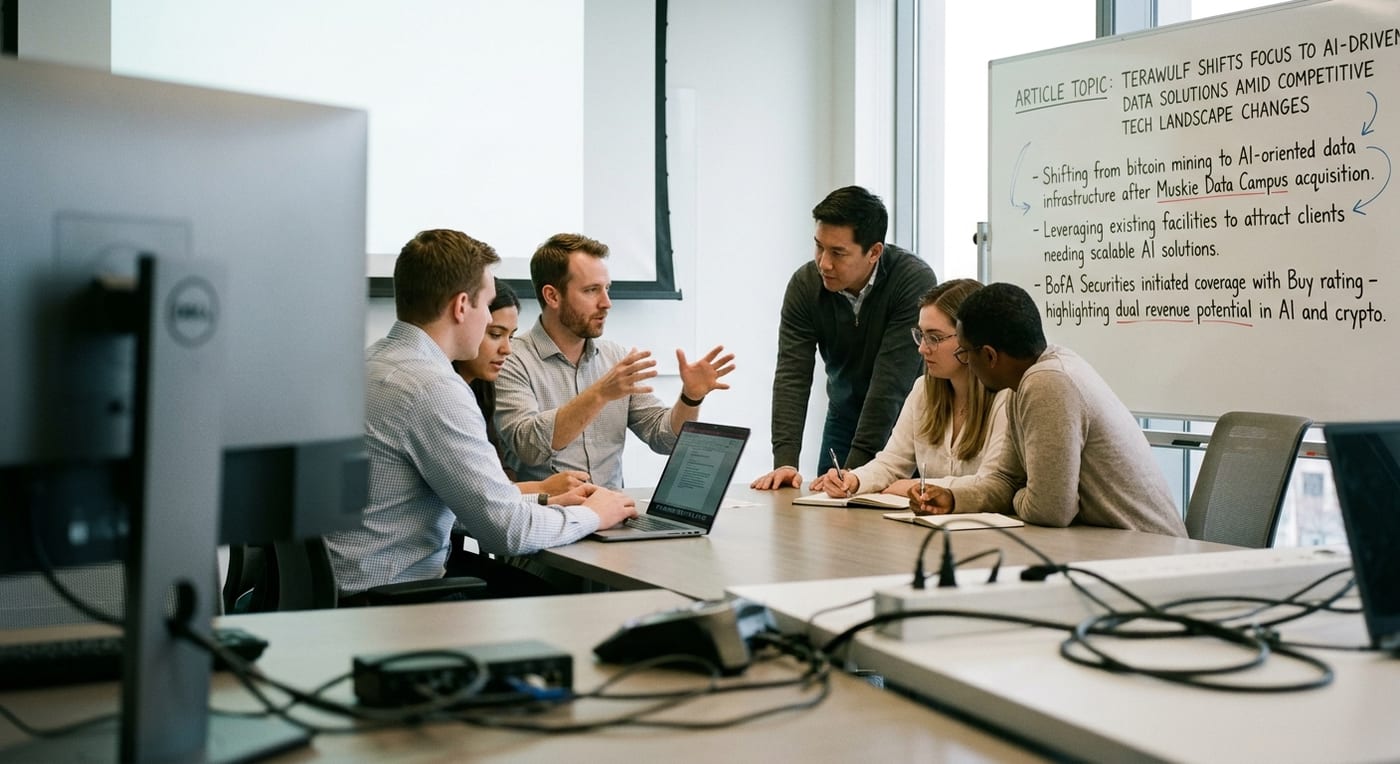 TeraWulf Shifts Focus to AI-Driven Data Solutions Amid Competitive Tech Landscape Changes