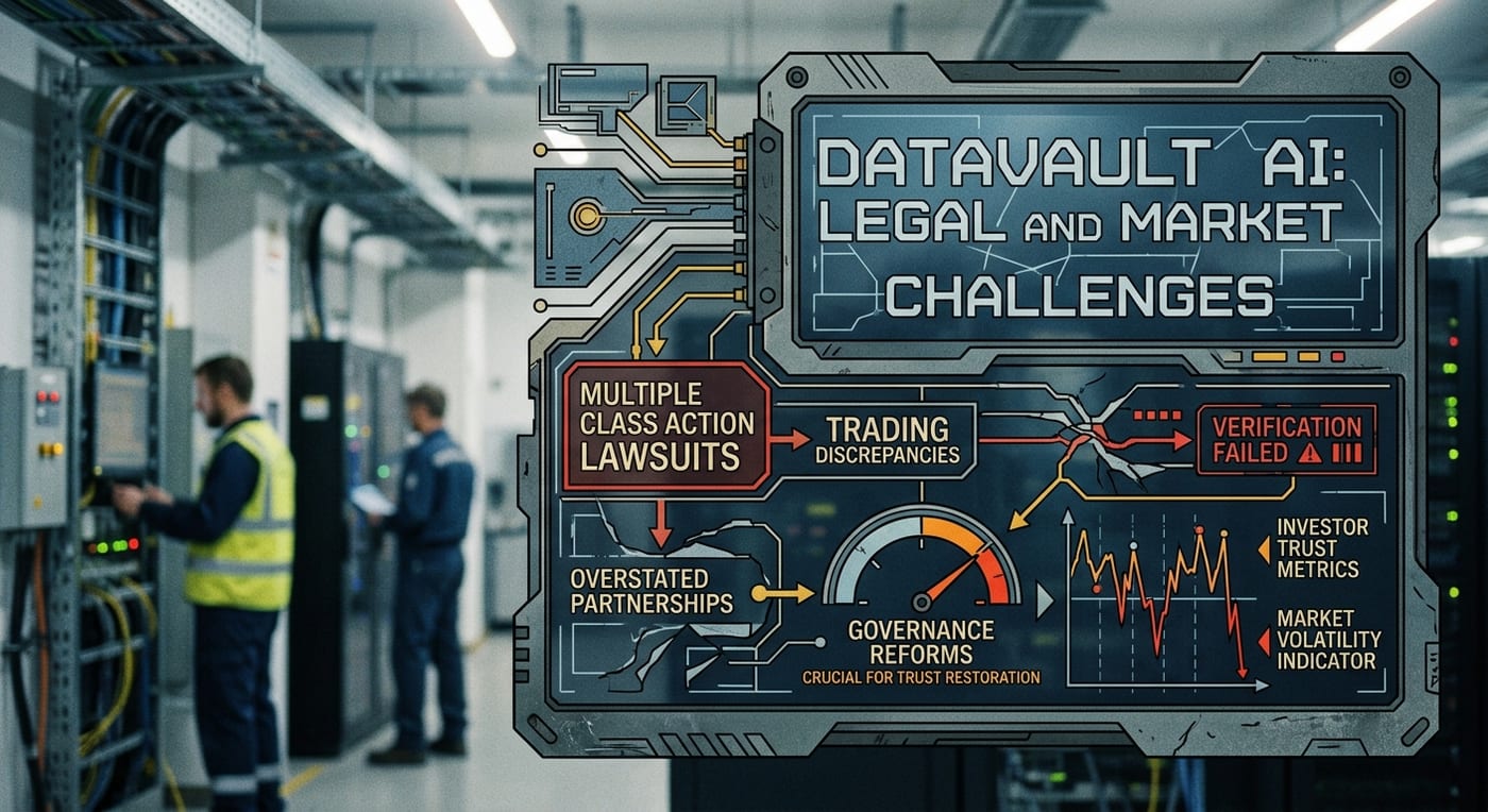 Datavault AI's Legal and Market Challenges