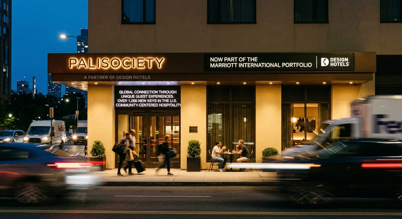 Marriott Expands Portfolio with Design Hotels and Palisociety Partnership for Unique Guest Experiences