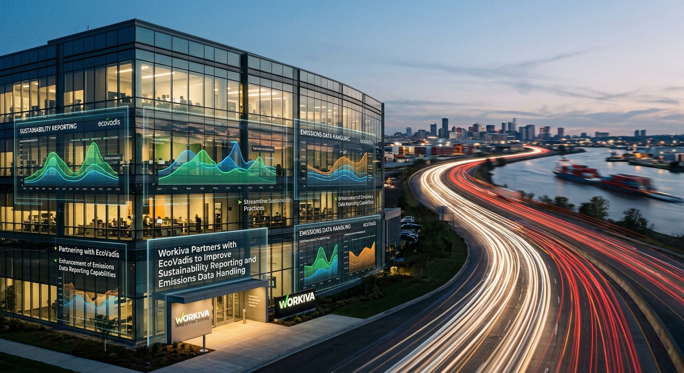 Workiva Partners with EcoVadis to Improve Sustainability Reporting and Emissions Data Handling