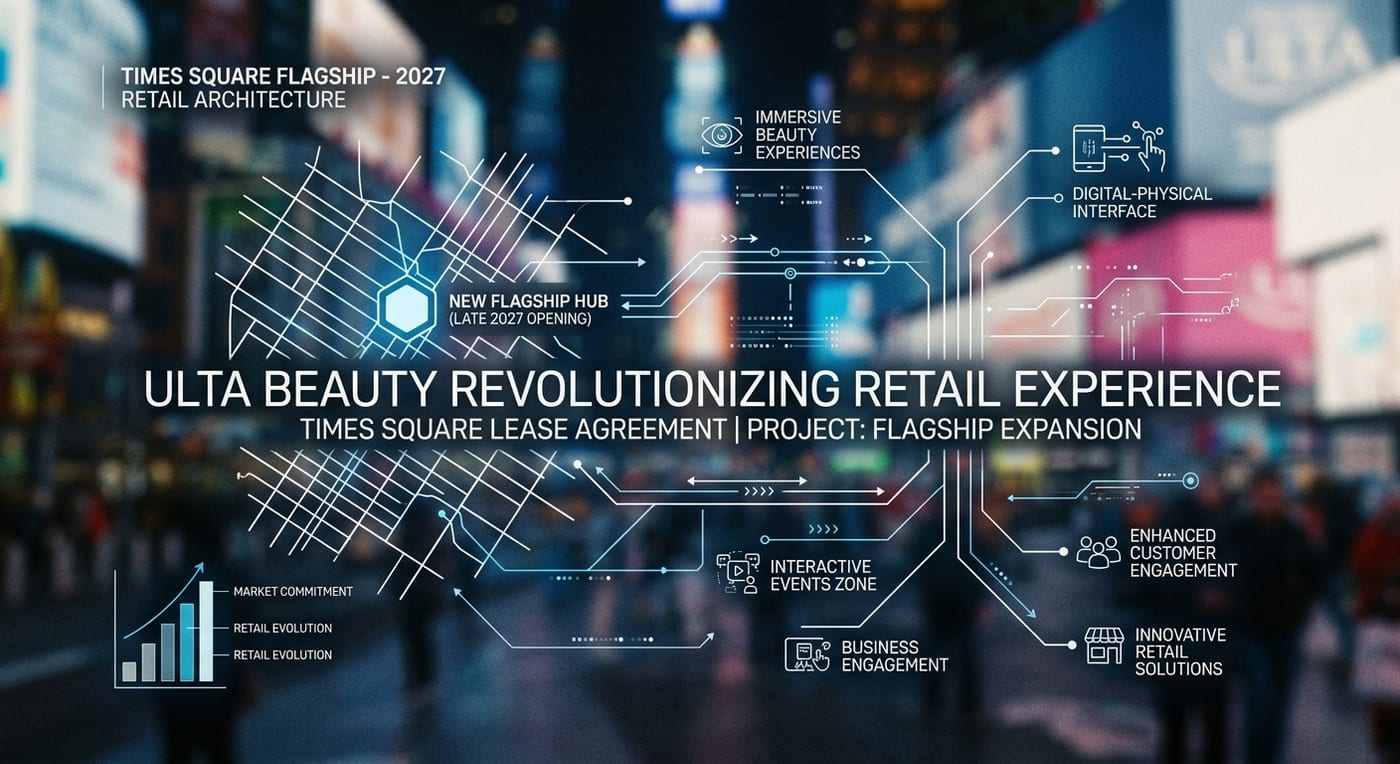 Ulta Beauty Signs Lease for New Flagship Store in Times Square, Revolutionizing Retail Experience