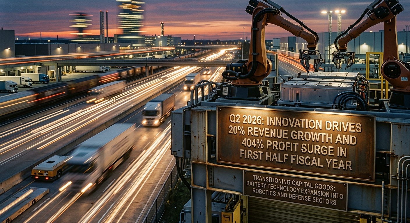 Electrovaya Inc Reports 20% Revenue Growth and 404% Profit Surge in Q2 2026