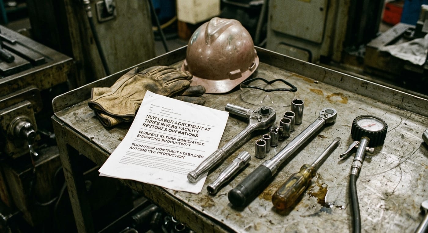 Dauch Corporation Secures New Labor Agreement, Restoring Operations at Three Rivers Facility