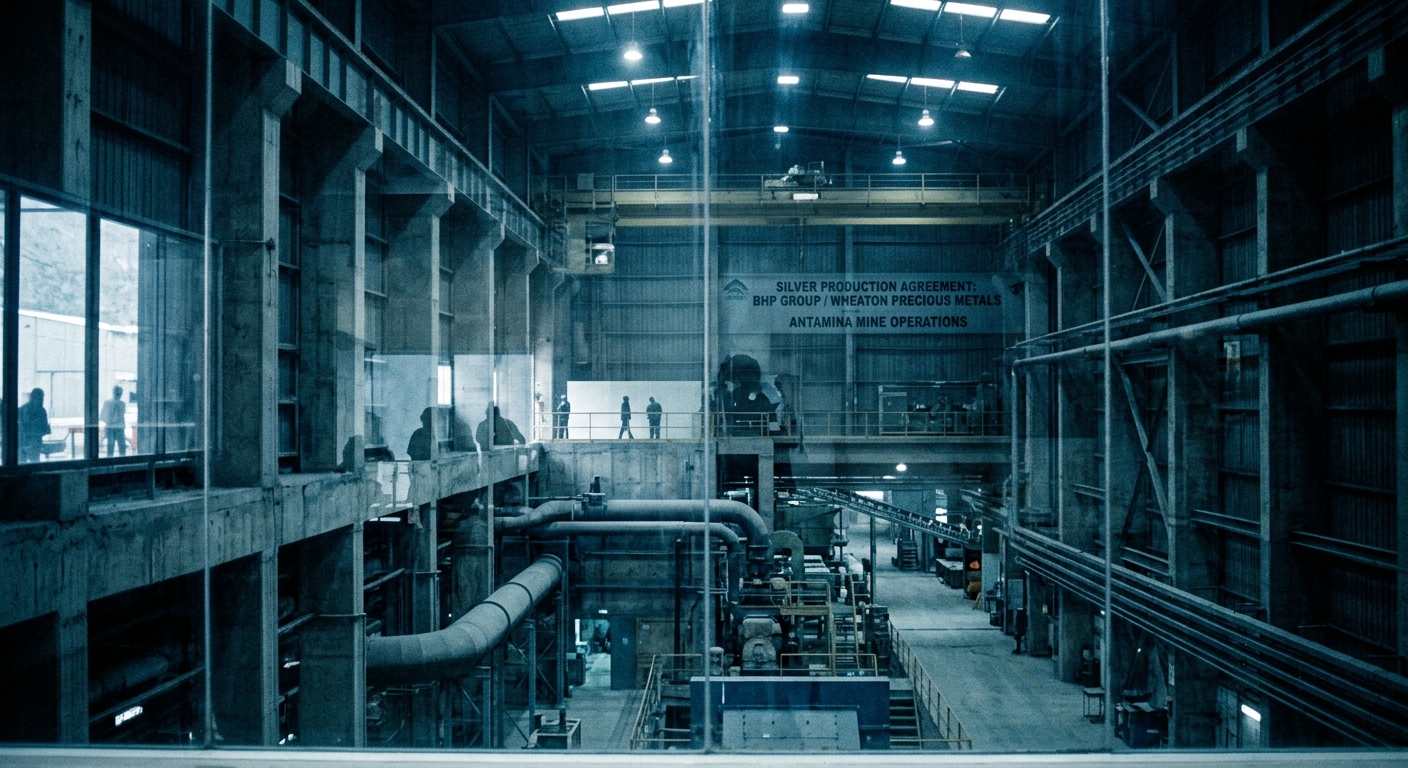 BHP Enters Silver Streaming Agreement with Wheaton for Antamina Mine Production Cash Flow