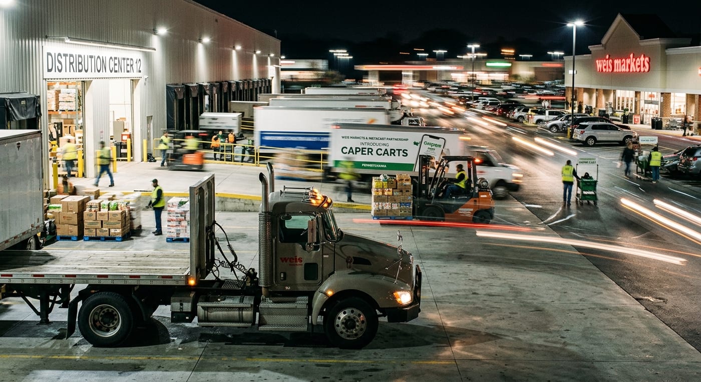 Weis Markets and Instacart Launch Caper Carts to Improve Shopping Experience in Pennsylvania