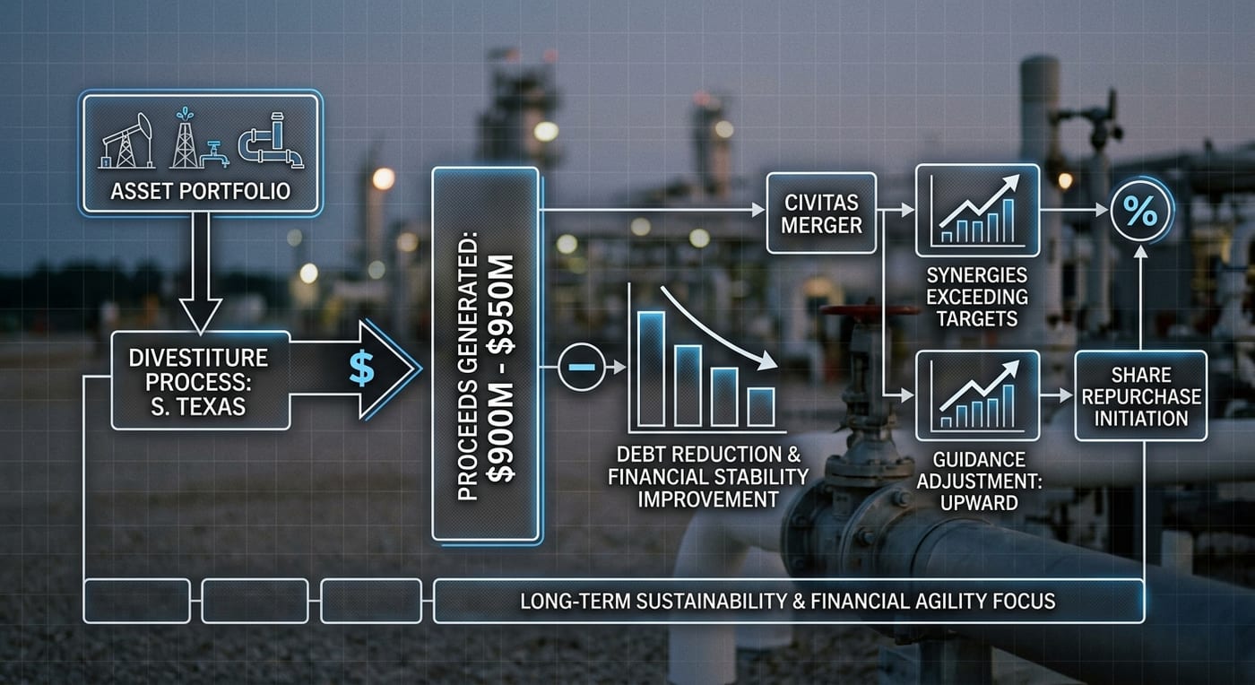 SM Energy Strengthens Financial Position Through $950 Million Asset Divestiture and Debt Reduction